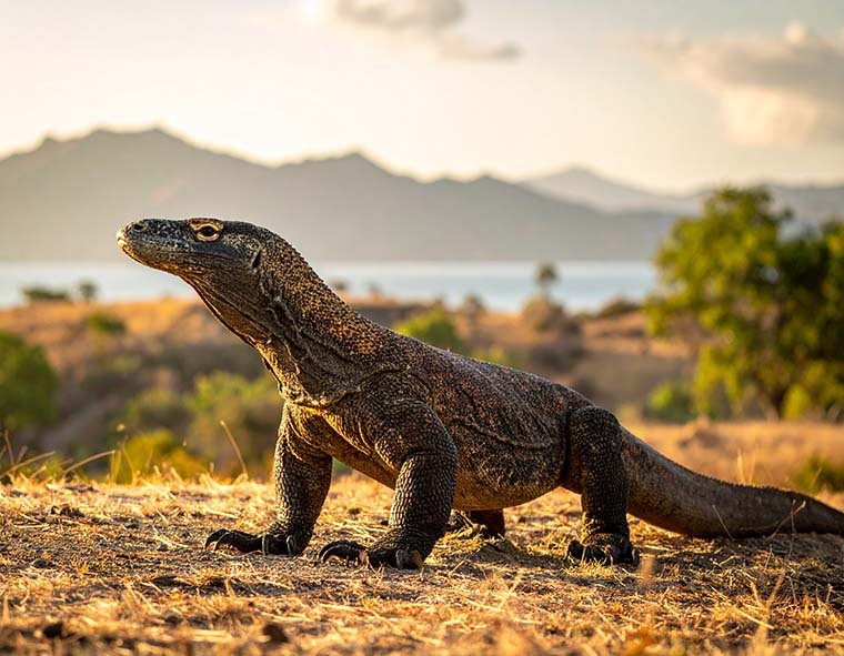 Drago di Komodo, Indonesia