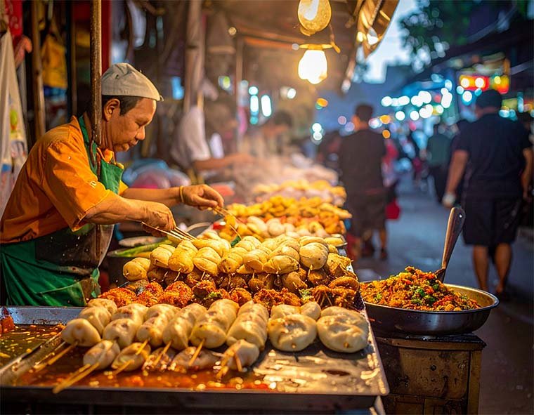 Malesian Street food